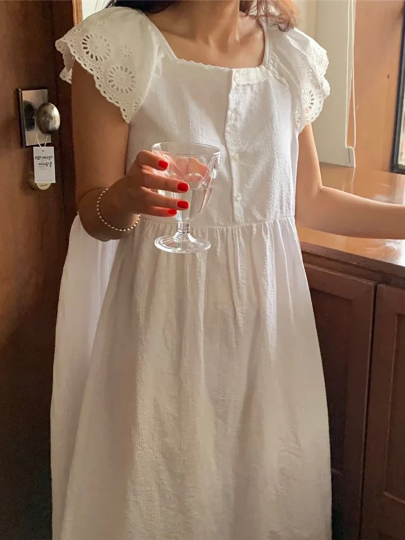 Victorian Women'S Formal Wear - Korea Kawaii Lounge Nachtjurk Zomer Zoet