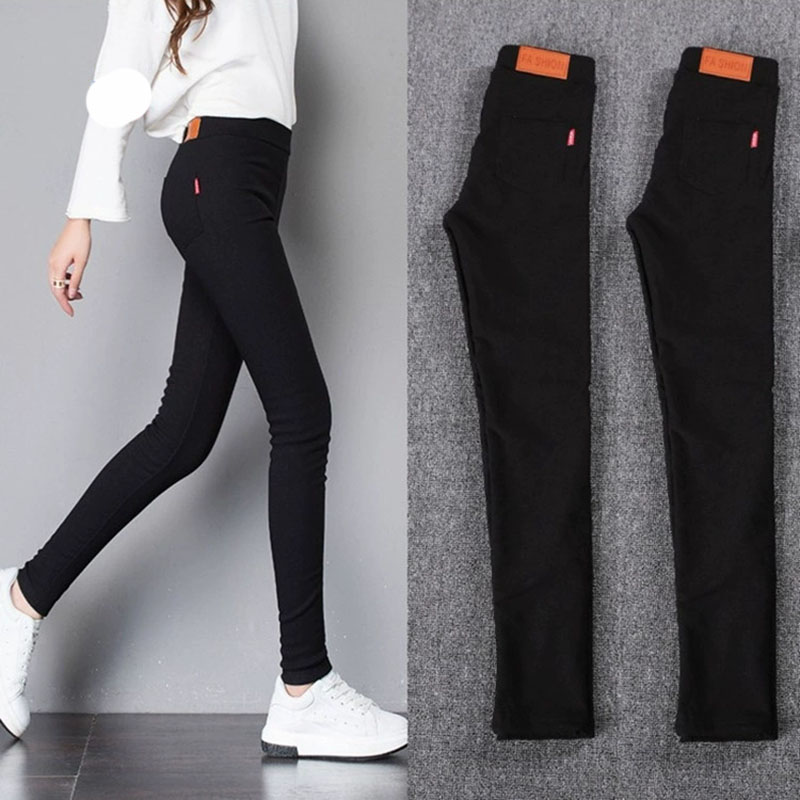 Women'S Formal Wear With Pants - 2026 Nieuwe Herfst Zwarte Potloodbroek Vrouwen
