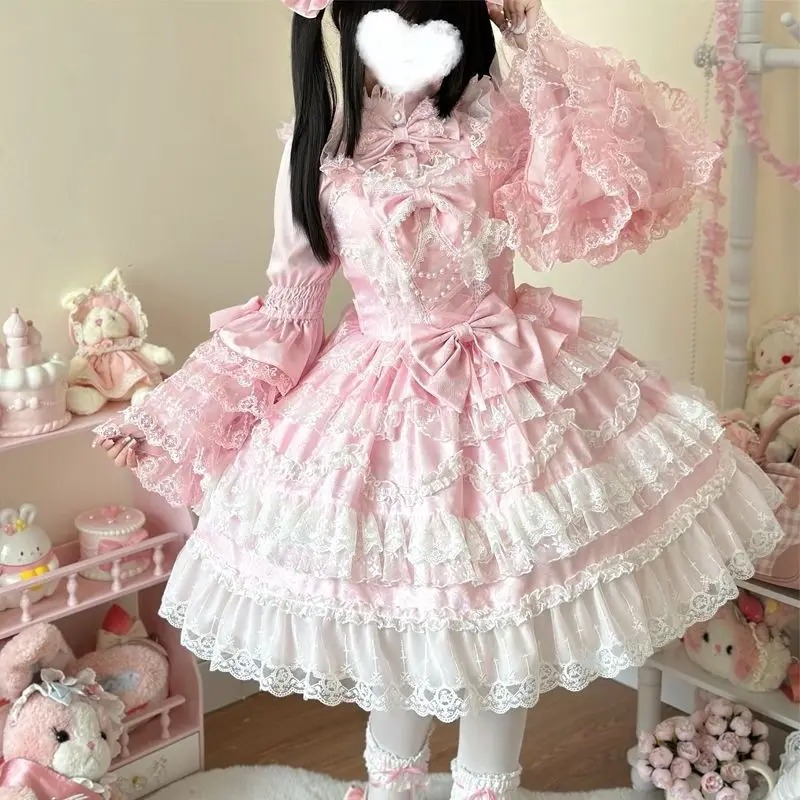 Victorian Women'S Formal Wear - 2025 Nieuwe Victoriaanse Zoete Lolita Jurk