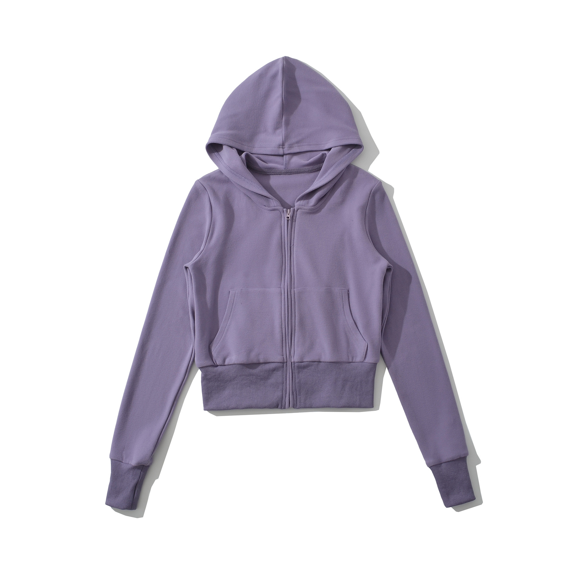 Women Formal Wear Types - Pastelkleurige hoodie met zachte geborstelde stof