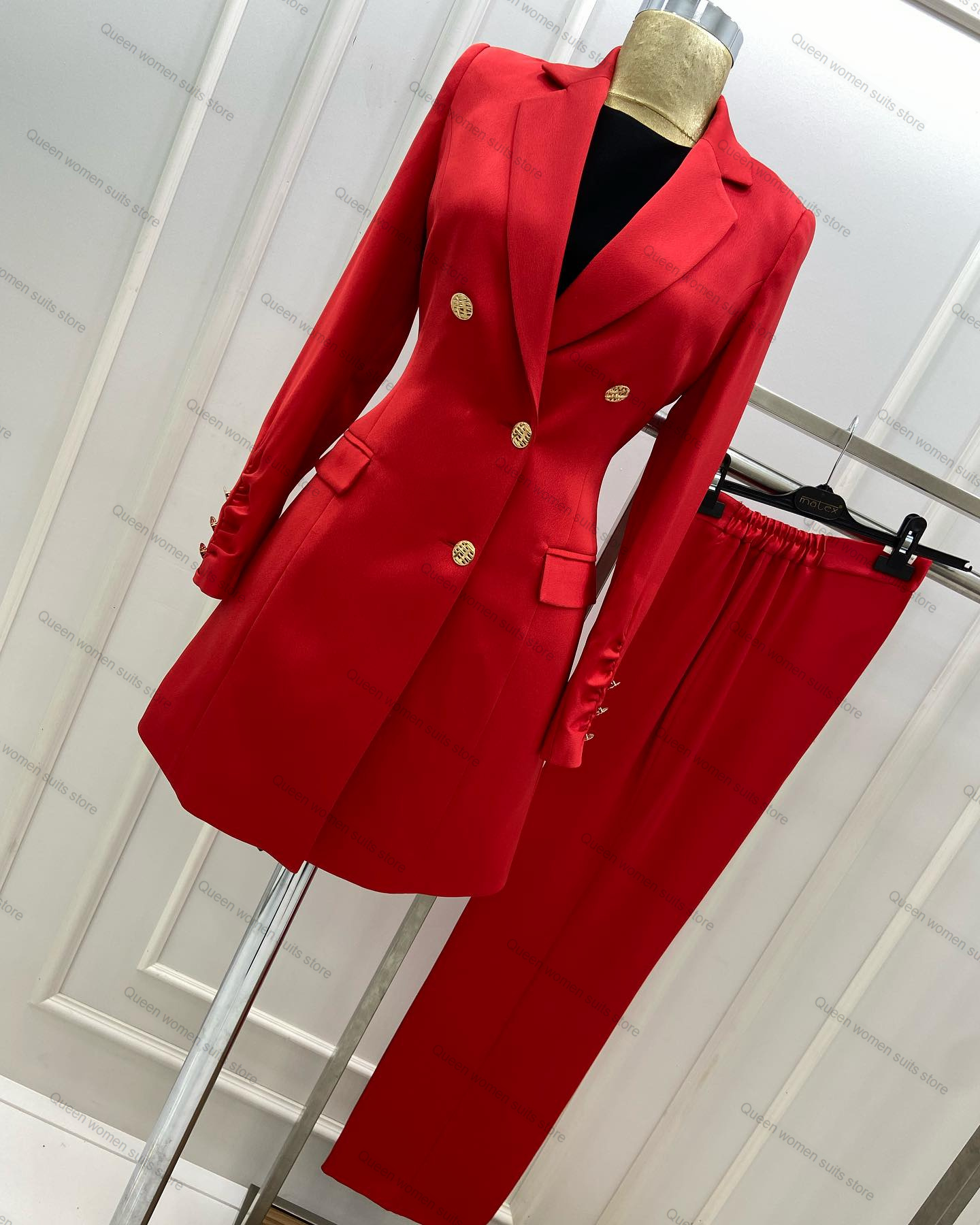 Women'S Formal Jackets To Wear With Dresses - Bruiloft Damesbroek Pakken Set 2 Stuks