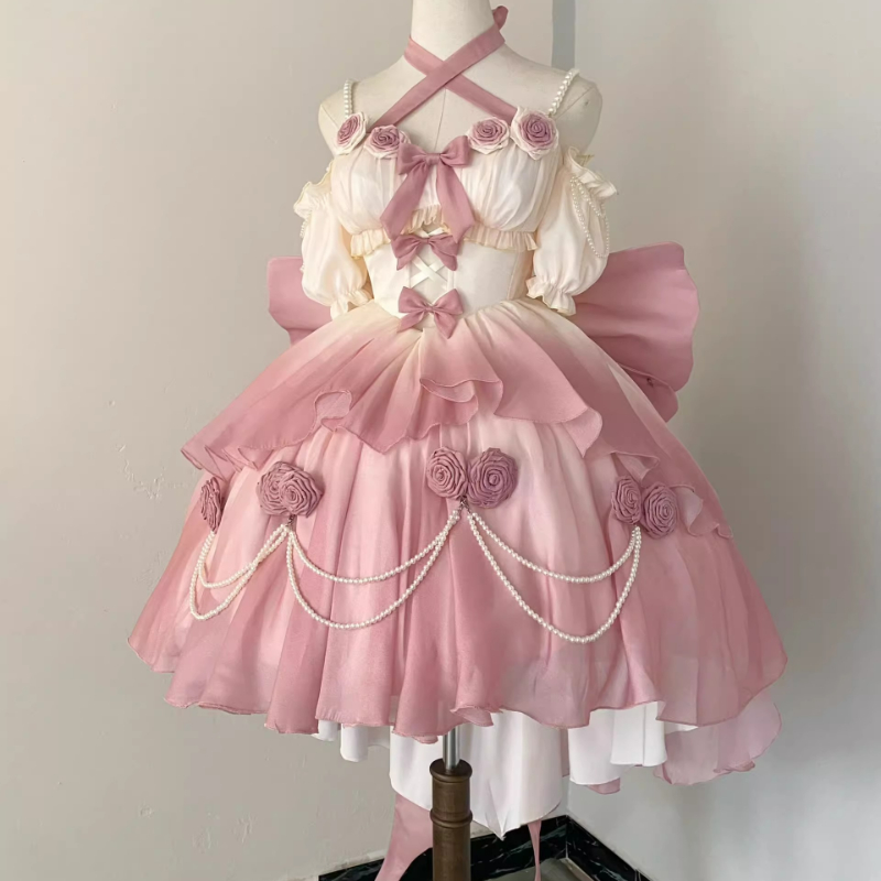 Victorian Women'S Formal Wear - Retro Victoriaanse Lolita Jurk Elegante Vrouwen