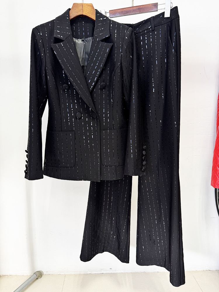 Women'S Formal Wear With Pants - Hoogwaardige nieuwste 2026 Designer Runway zwarte