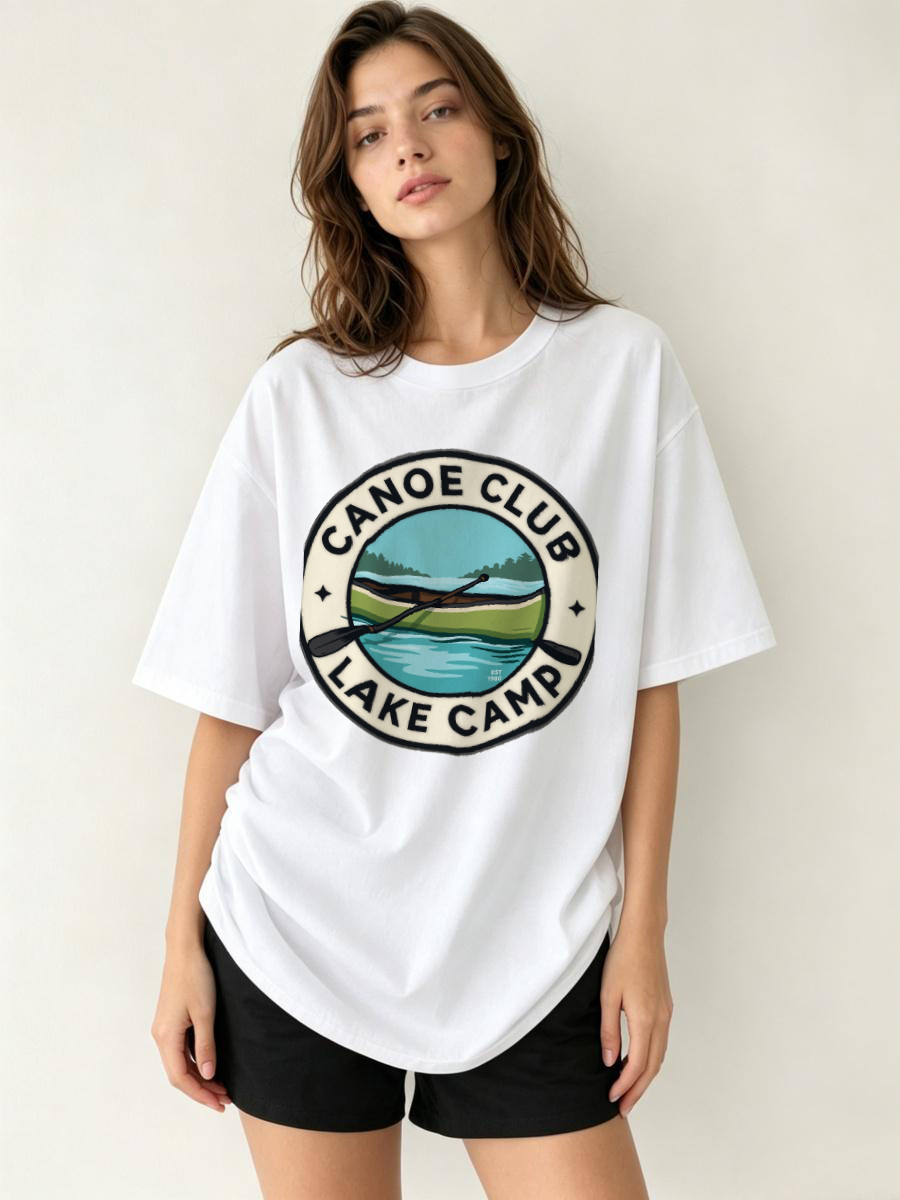 Women'S Formal Evening Wear Tops - T-shirts Vrouw Hond Patroon Trouw Vriendelijk