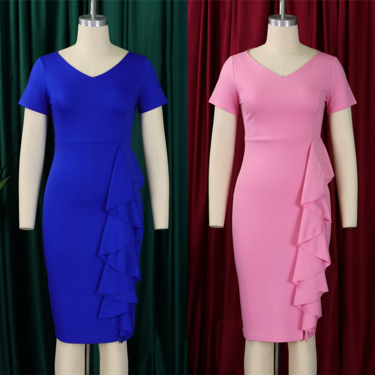 Large Women'S Formal Wear - Grote maat zomer Afrikaanse jurken voor