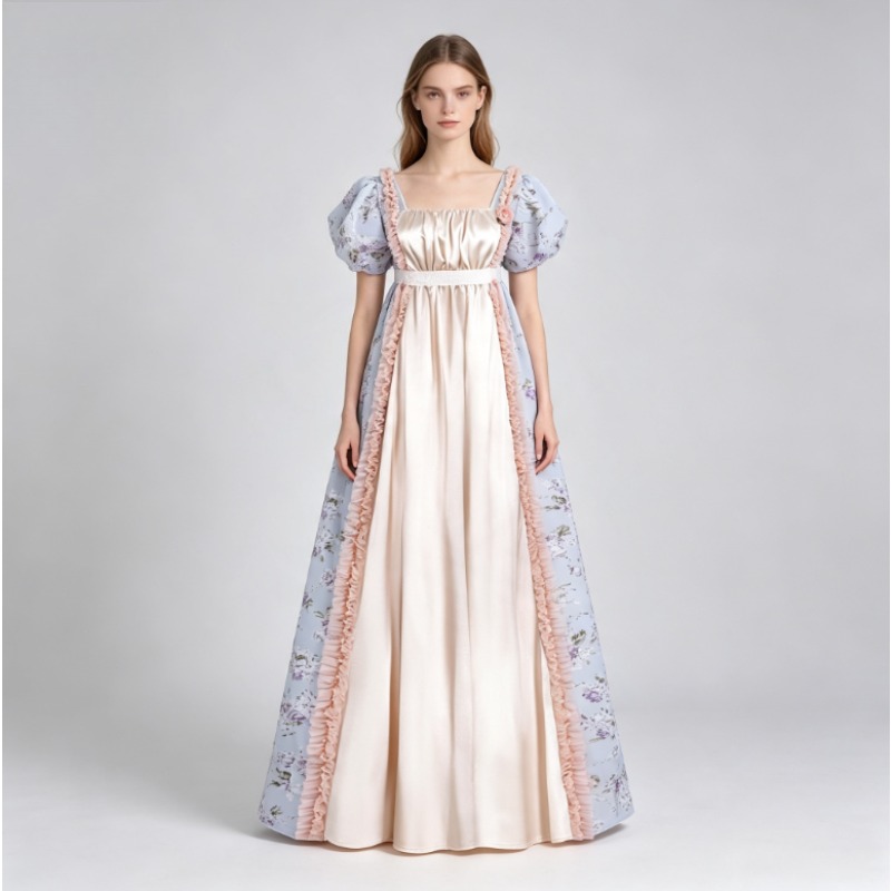 Victorian Women'S Formal Wear - Middeleeuwse Victoriaanse elegante baljurk voor dames,