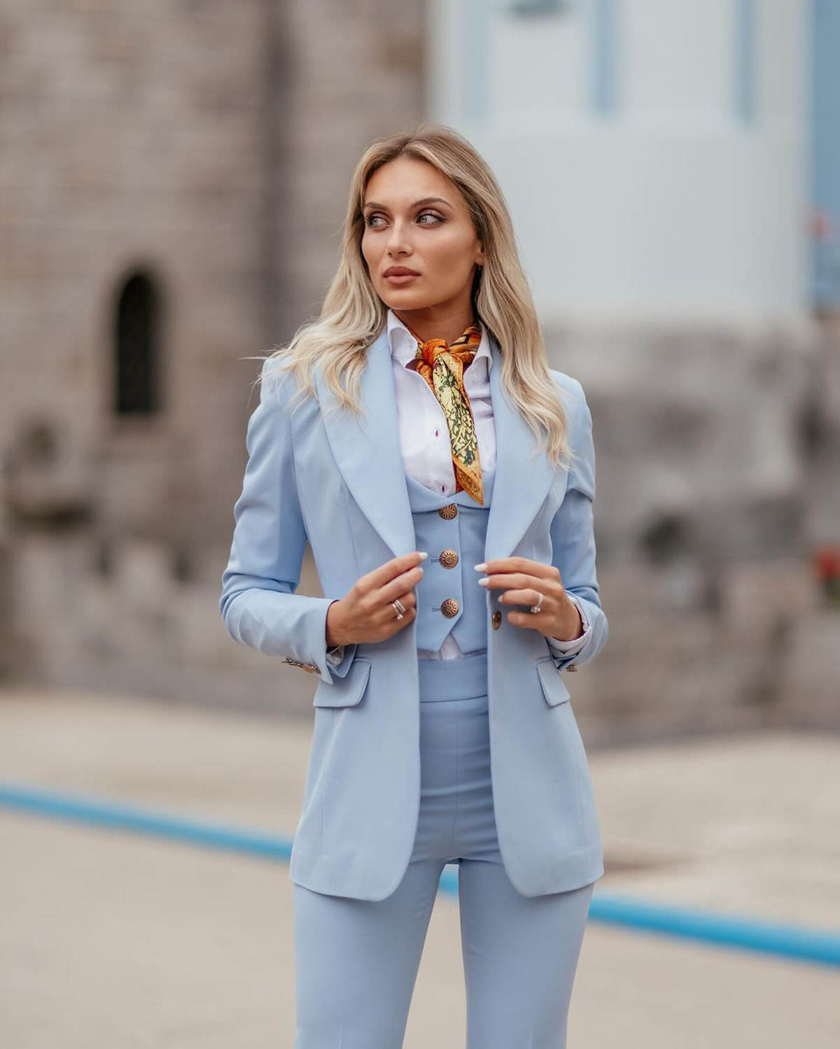 Dames formele pakken hemelsbla - Women'S Formal Jackets To Wear With Dresses recensie en prijs