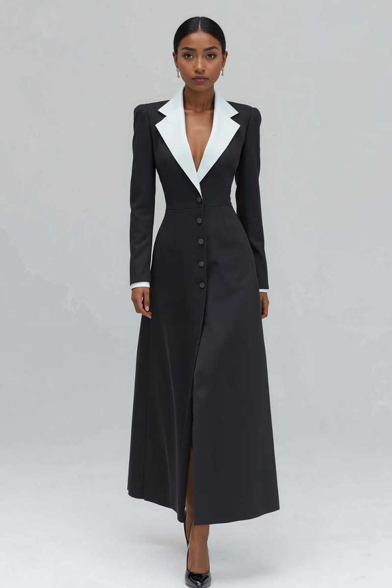 A Line Dames Lange Blazerjas E - Women'S Formal Jackets To Wear With Dresses recensie en prijs