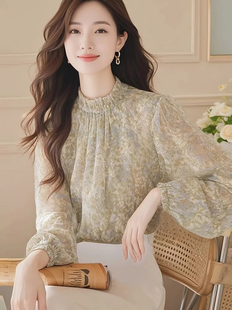 Shirts met lange mouwen Dames  - Women Formal Blouses For Evening Wear recensie en prijs