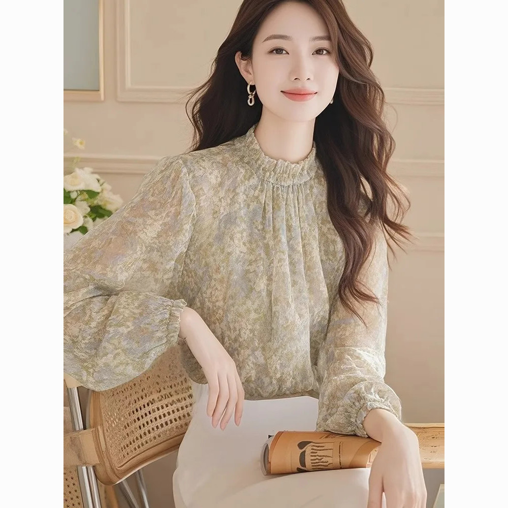Shirts met lange mouwen Dames  - Women Formal Blouses For Evening Wear recensie en prijs