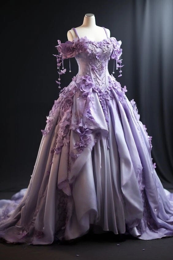 Elegante bloemen Victoriaanse  - Victorian Women'S Formal Wear recensie en prijs
