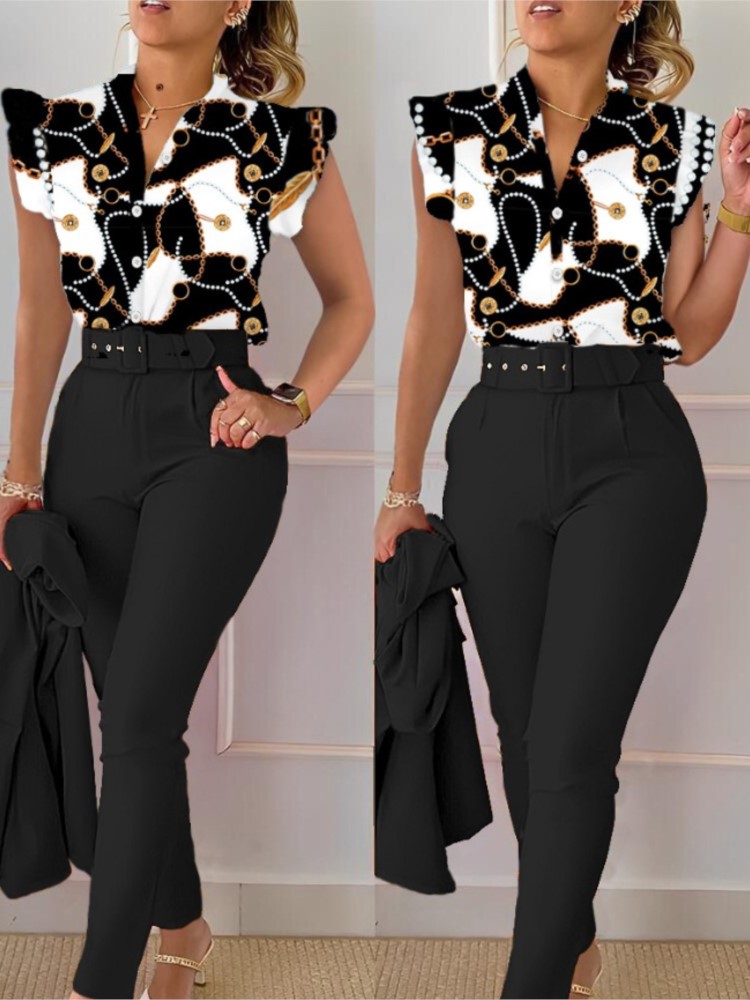 Dames Elegante, Slanke Tweedel - Women Formal Wear Tops recensie en prijs