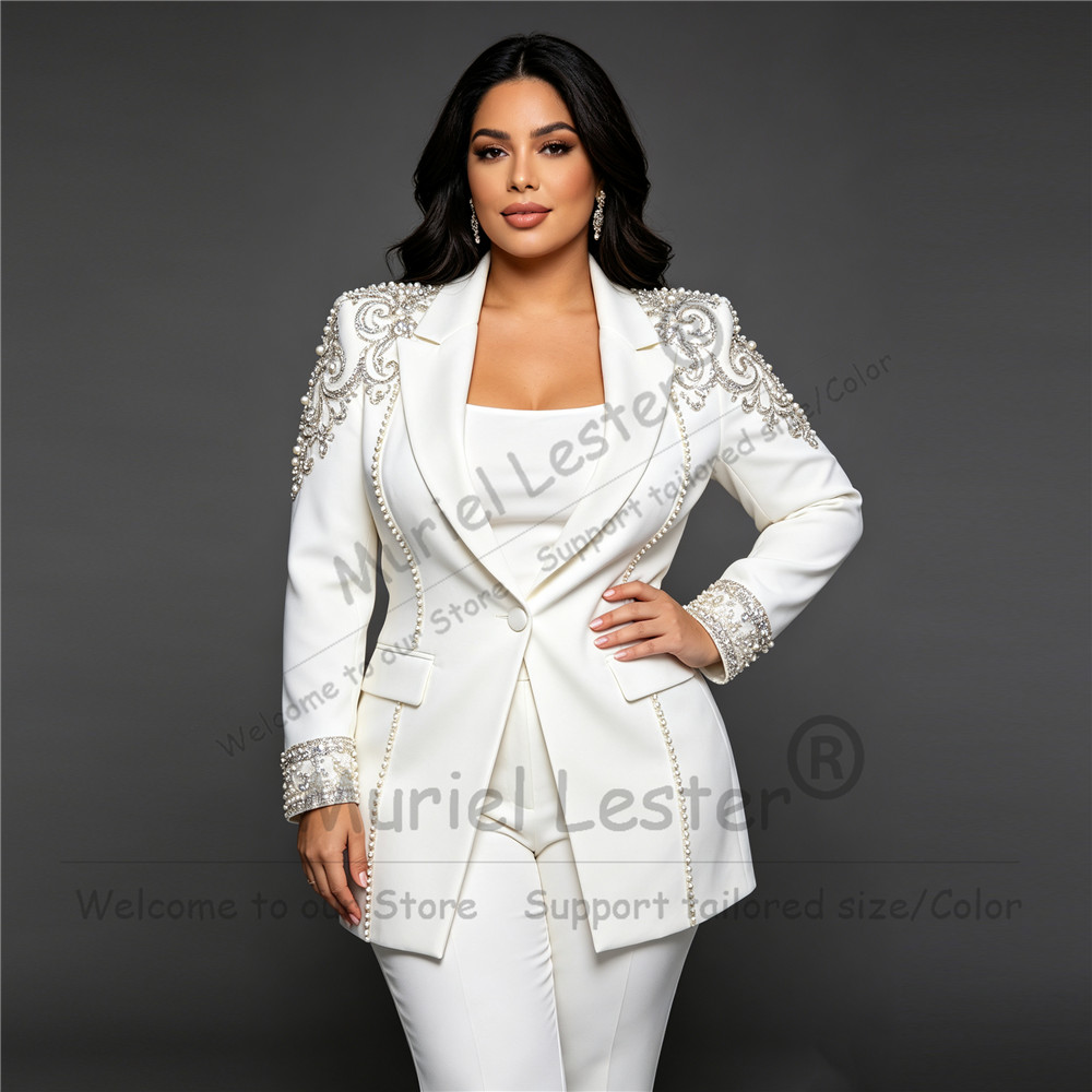 Handgemaakt damespak of bruids - Blazer Set Women Formal recensie en prijs