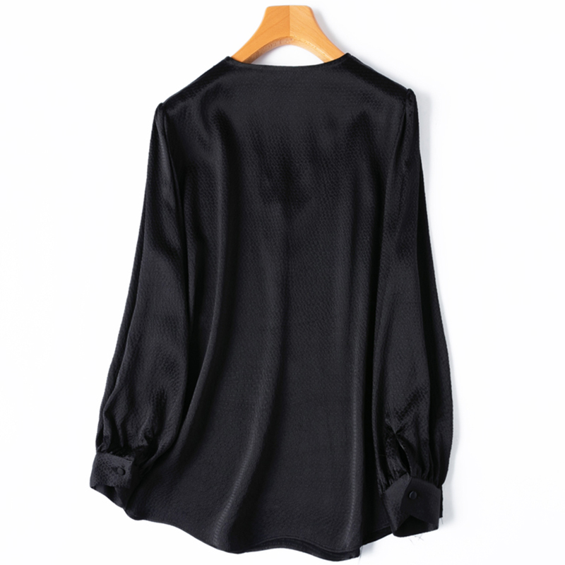 Dames Zijden Blouse 93% Moerbe - Silk Blouse Button recensie en prijs
