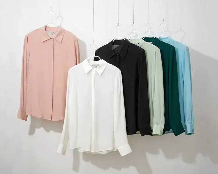 2025 Lente Nieuwe Dames Zijden - Silk Blouse Button recensie en prijs