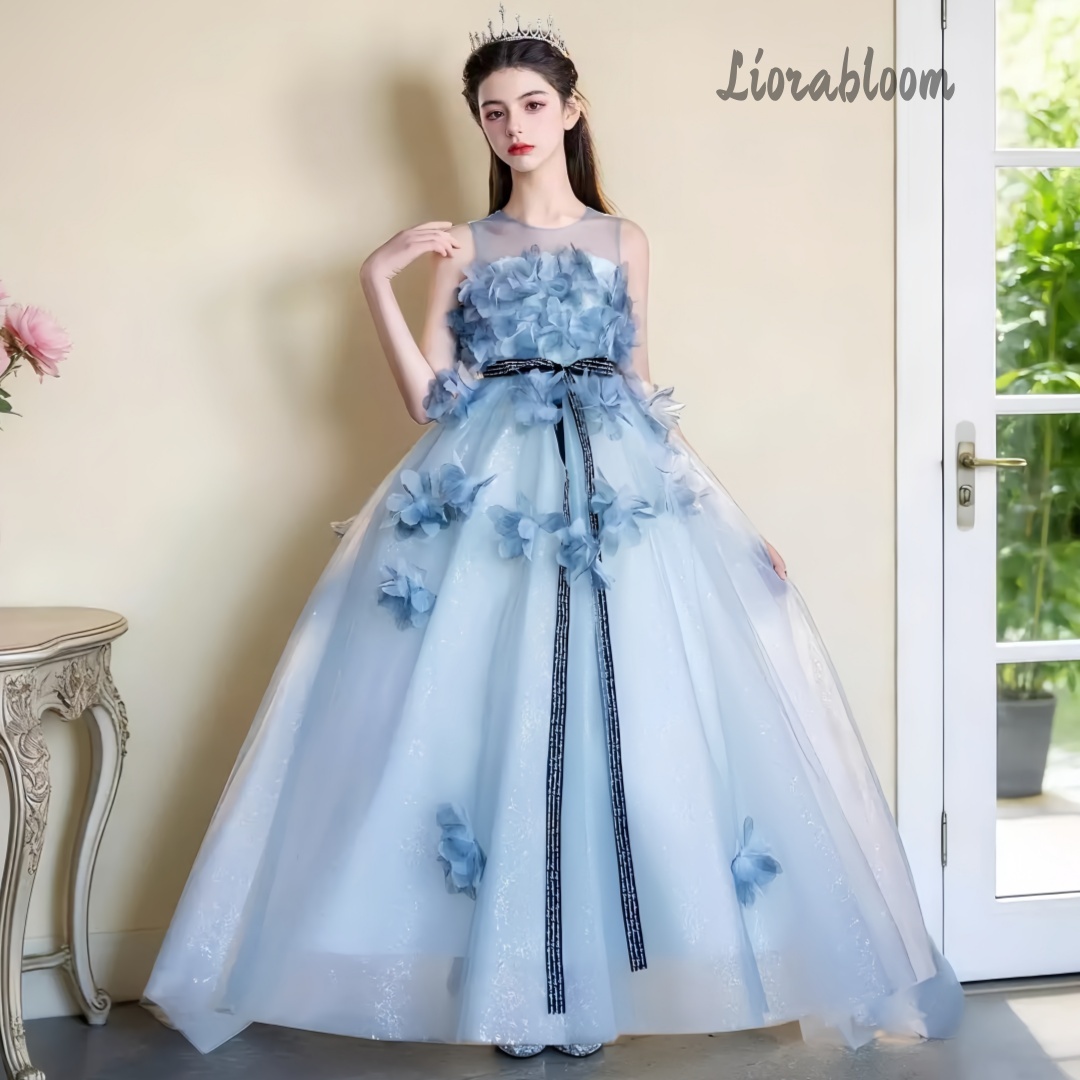 Extra grote blauwe meisjesjurk - Large Women'S Formal Wear recensie en prijs