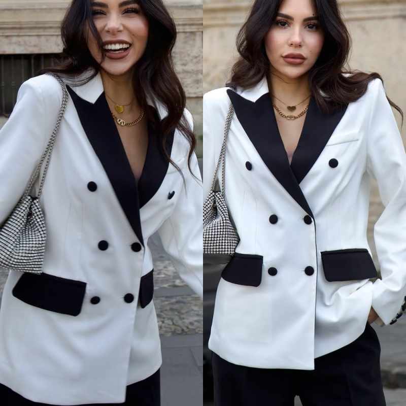 Moderne damespakken 2-delig bl - Women Formal Wear With Blazer recensie en prijs