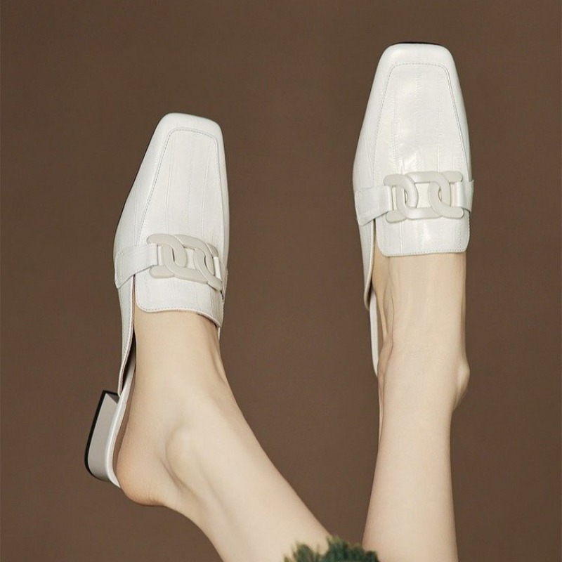Baotou semi-slippers dames kit - Kitten Heel Women recensie en prijs