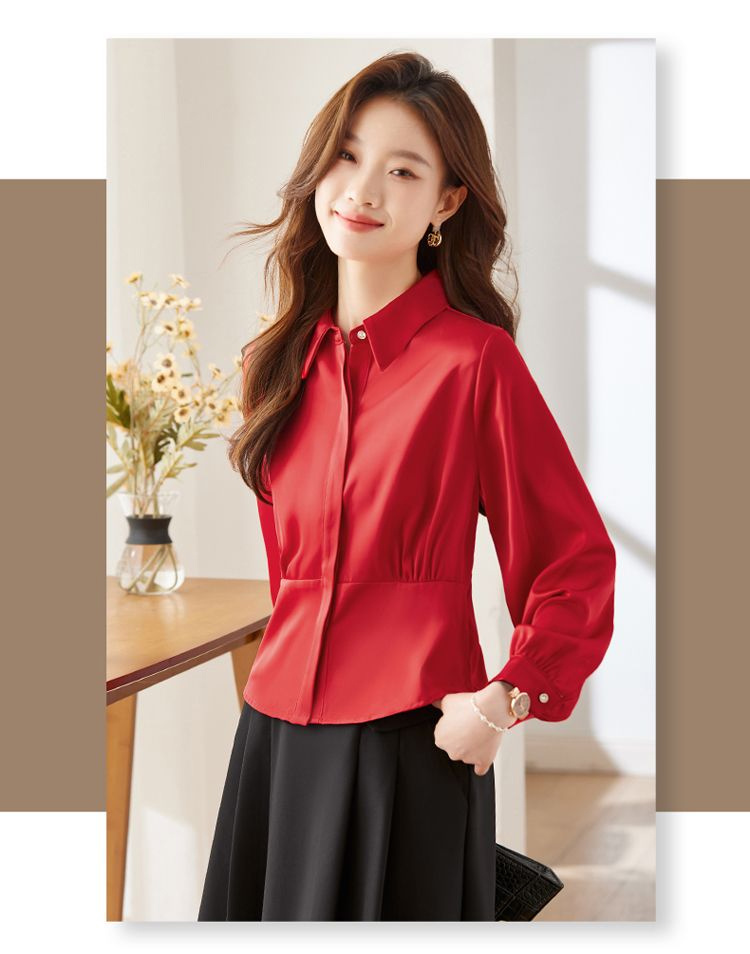 Shirts met lange mouwen Dames  - Women Formal Blouses For Evening Wear recensie en prijs