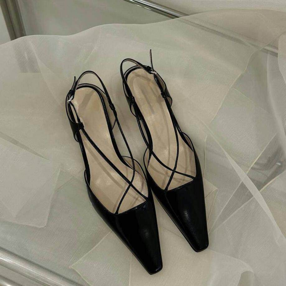 Nieuwe Koreaanse stijl spitse  - Kitten Heel Women recensie en prijs