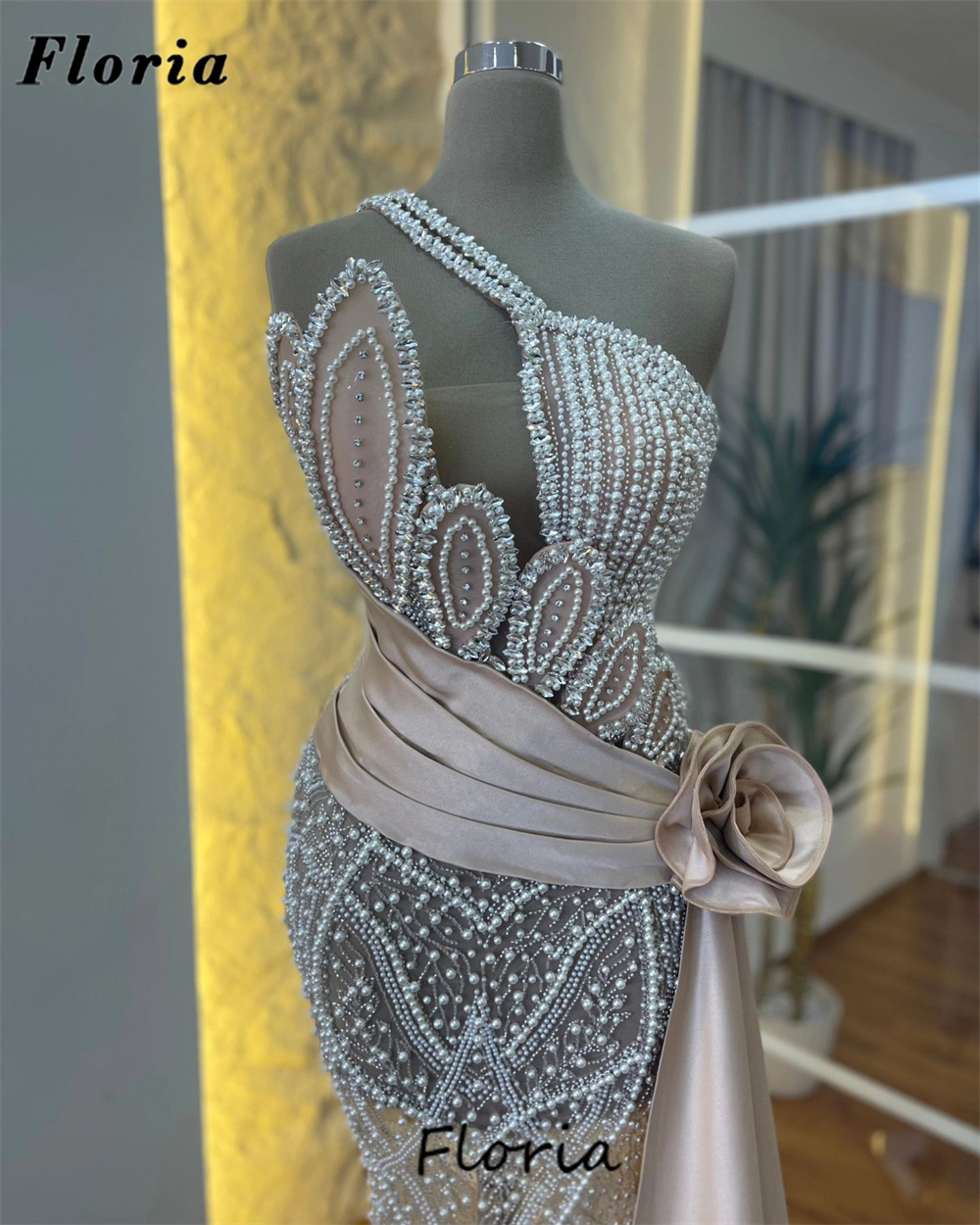 Nieuw Binnen Een Schouder Gala - Women Formal Wear Dubai recensie en prijs