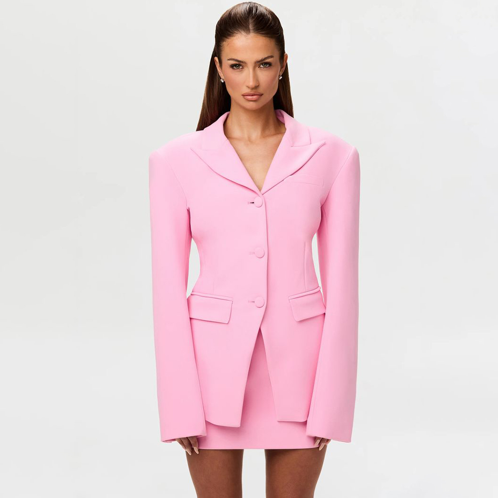 Levendige roze dames 2-delige  - Women Formal Wear Shirt And Pant recensie en prijs