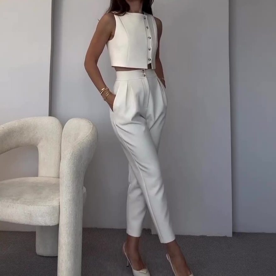 Vest Tops Tweedelige sets Dame - Women Formal Wear Tops recensie en prijs