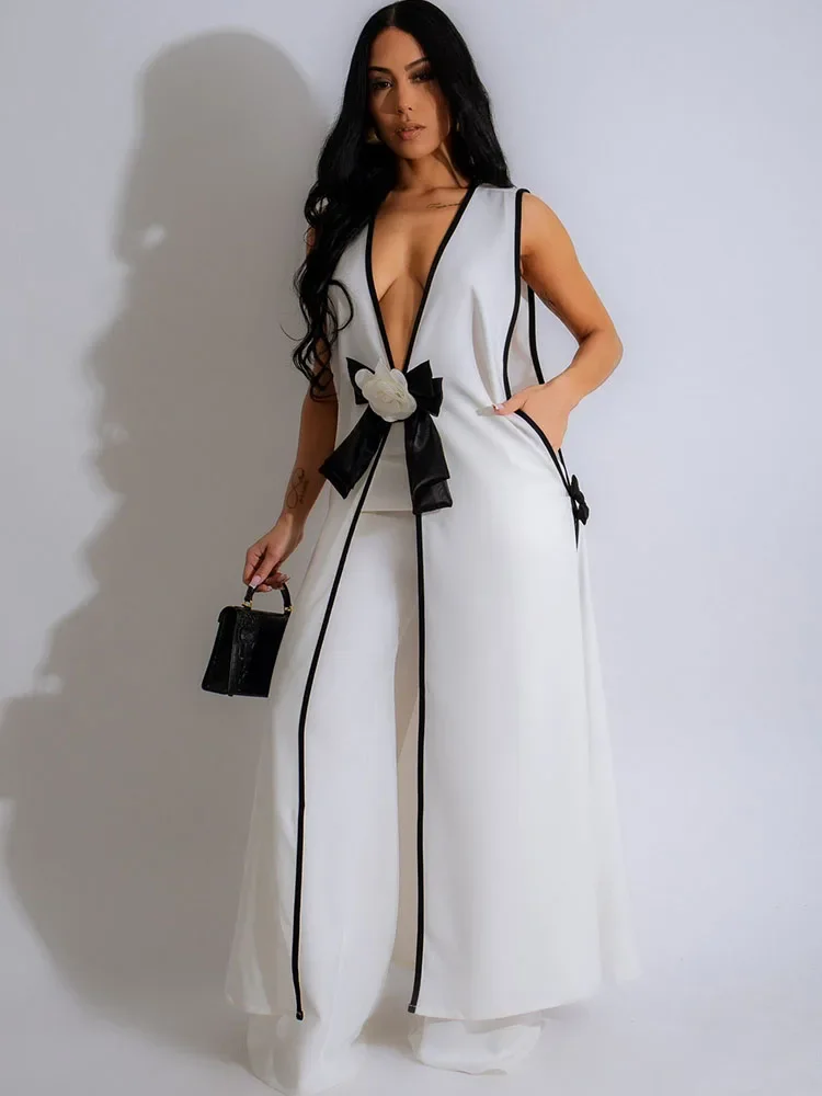 Vlinderdas Applicaties V-hals  - Women Formal Wear Tops recensie en prijs