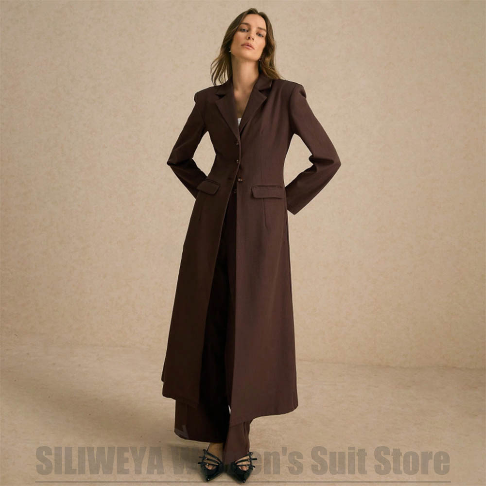 Mode damespak 2-delig lange mo - Women Formal Wear Shirt And Pant recensie en prijs