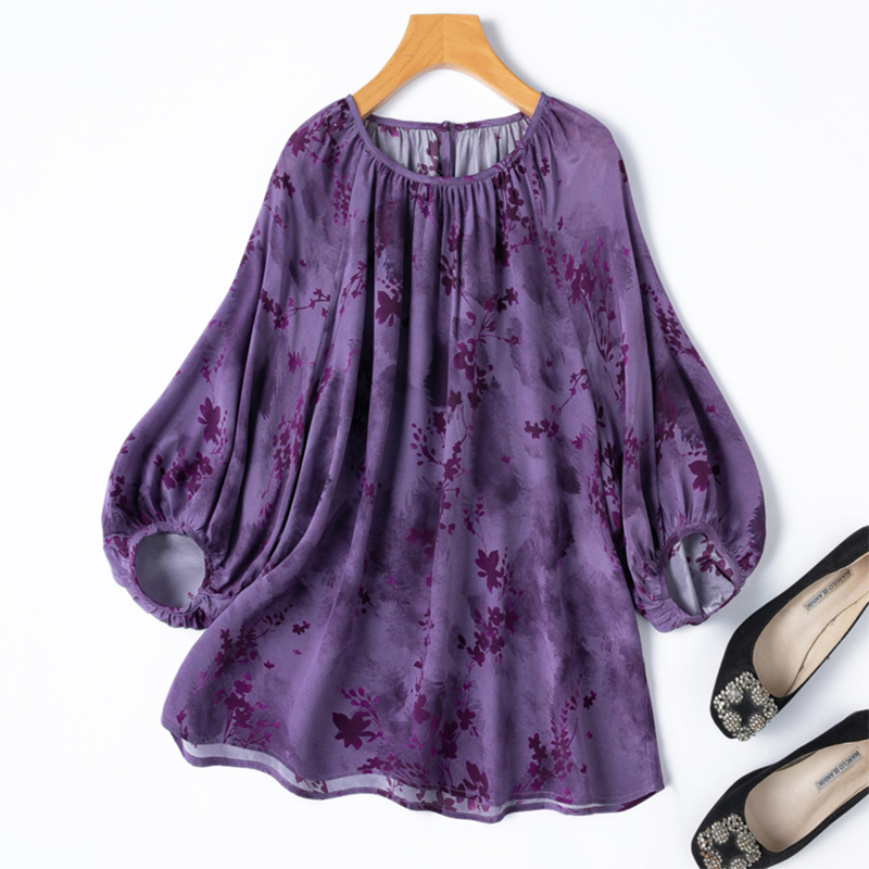 Dames Zijden Blouse 100% Moerb - Silk Blouse Button recensie en prijs