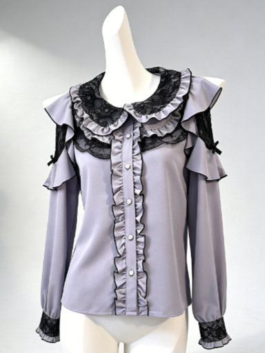 Kawaii Harajuku JK Dames Bow L - Women Formal Blouses For Evening Wear recensie en prijs