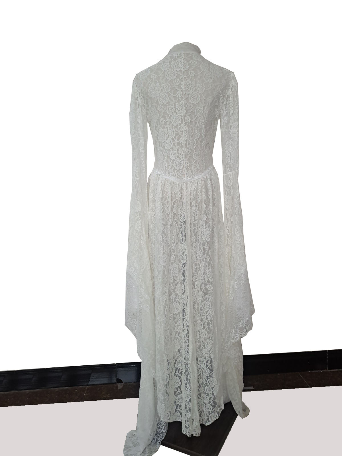 Gothic Vrouwen Wit Vintage Eff - Victorian Women'S Formal Wear recensie en prijs