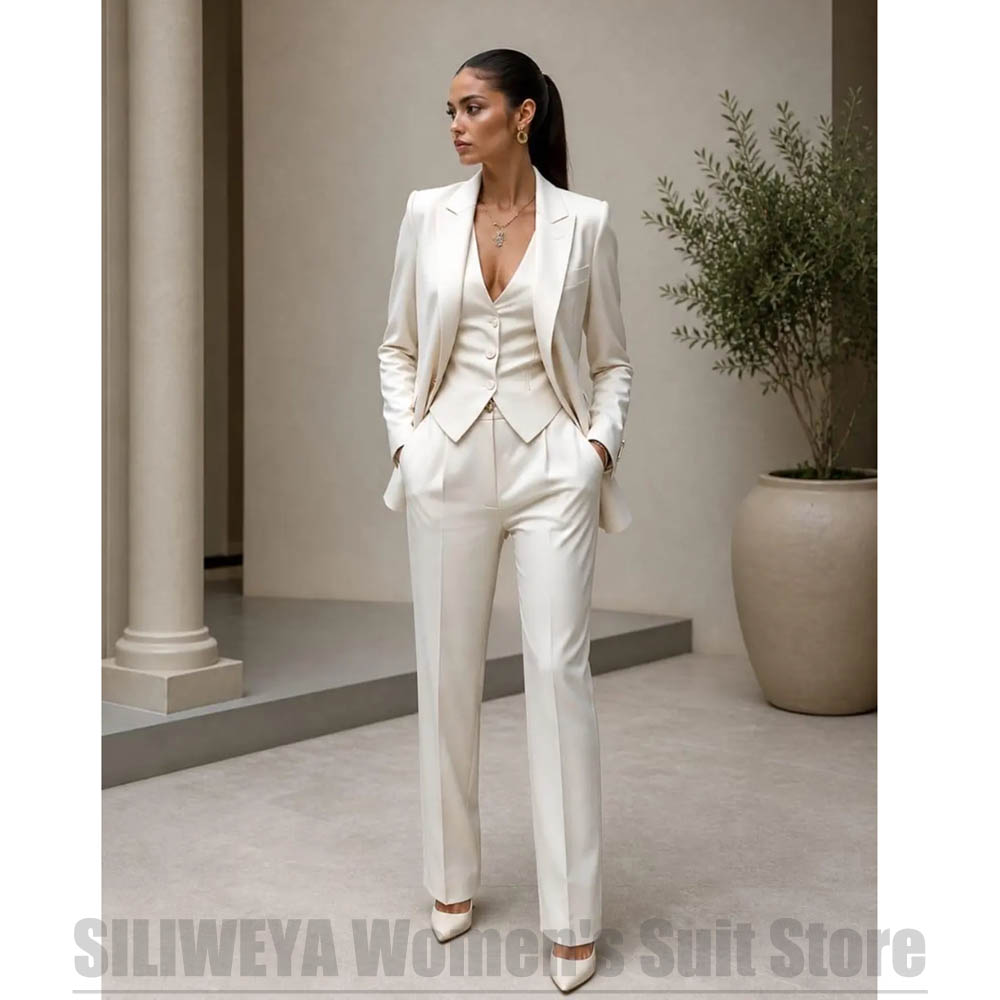 Dames 3-delige pakset Blazer V - Women Formal Wear Shirt And Pant recensie en prijs