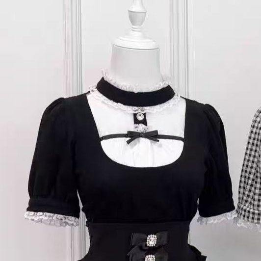Japanse Lolita Blouse Vrouwen  - Women Formal Blouses For Evening Wear recensie en prijs