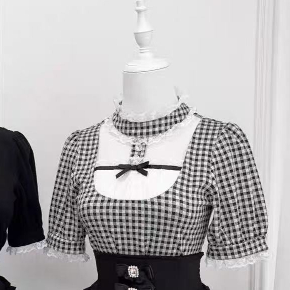 Japanse Lolita Blouse Vrouwen  - Women Formal Blouses For Evening Wear recensie en prijs
