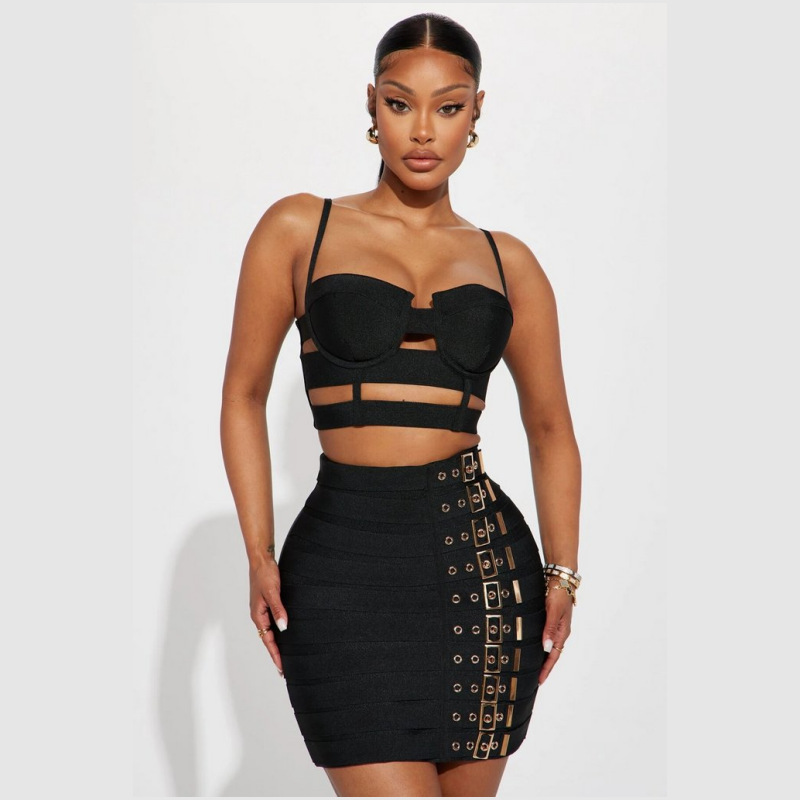 Zwart Wit Bandage Vrouwen Prom - Women'S Formal Evening Wear Tops recensie en prijs