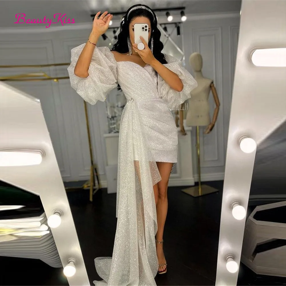 Shimmer Korte Trouwjurk Pofmou - Women Formal Wear Dubai recensie en prijs
