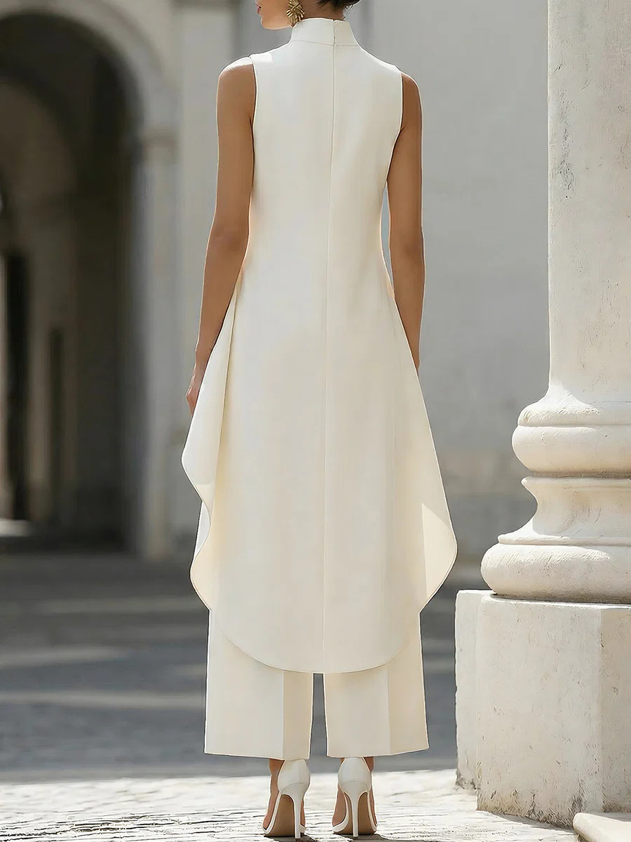 Damesmode, effenkleurig tweede - Women'S Formal Wear With Pants recensie en prijs